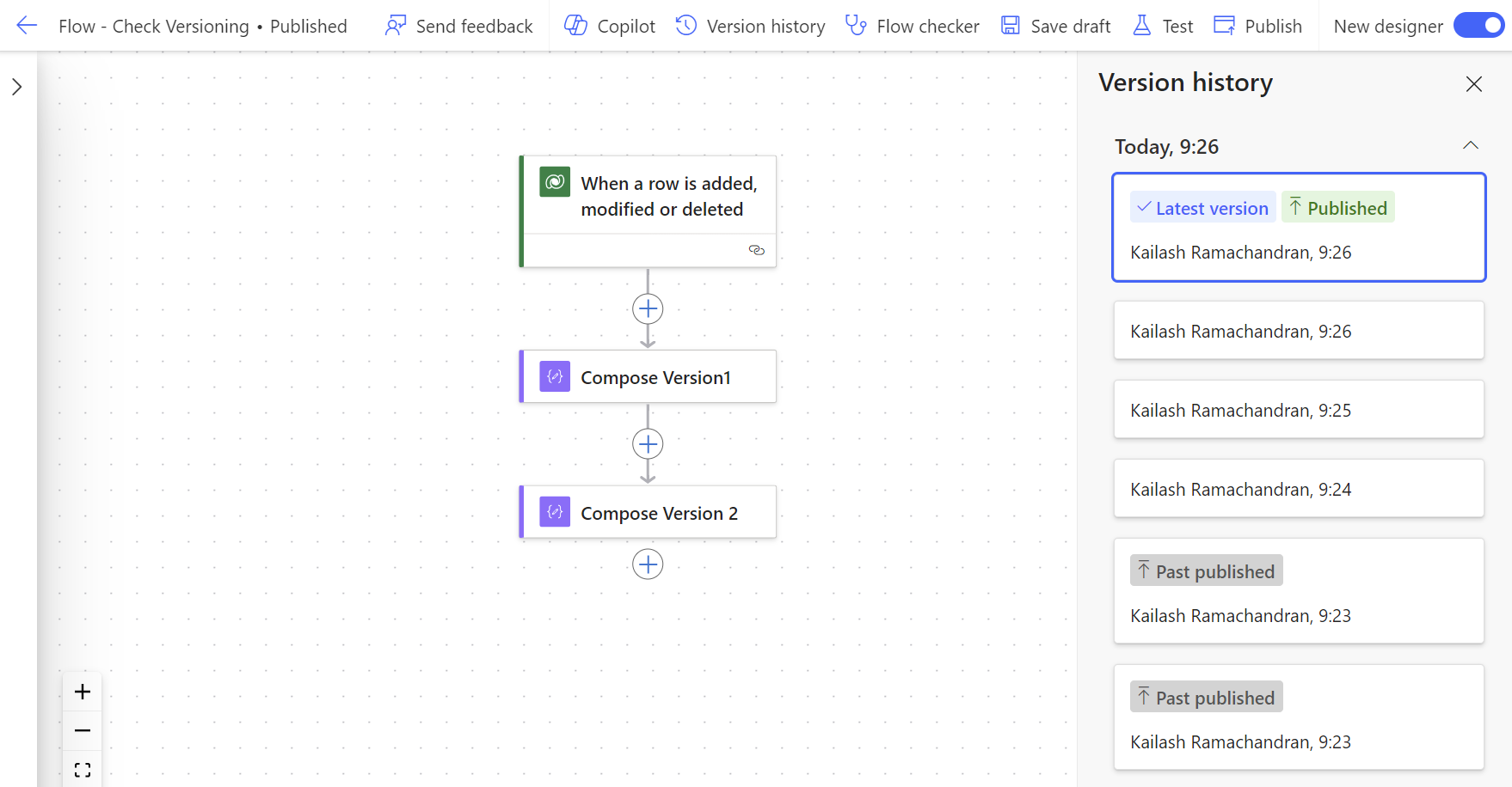 Introducing Version Control for Solution Cloud Flows – My Trial